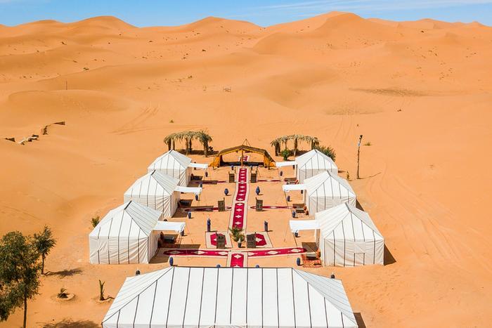 Ammar Luxury Camp Hotel Merzouga Bagian luar foto