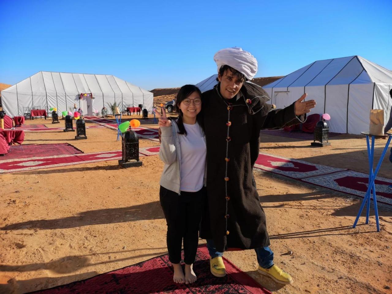 Ammar Luxury Camp Hotel Merzouga Bagian luar foto